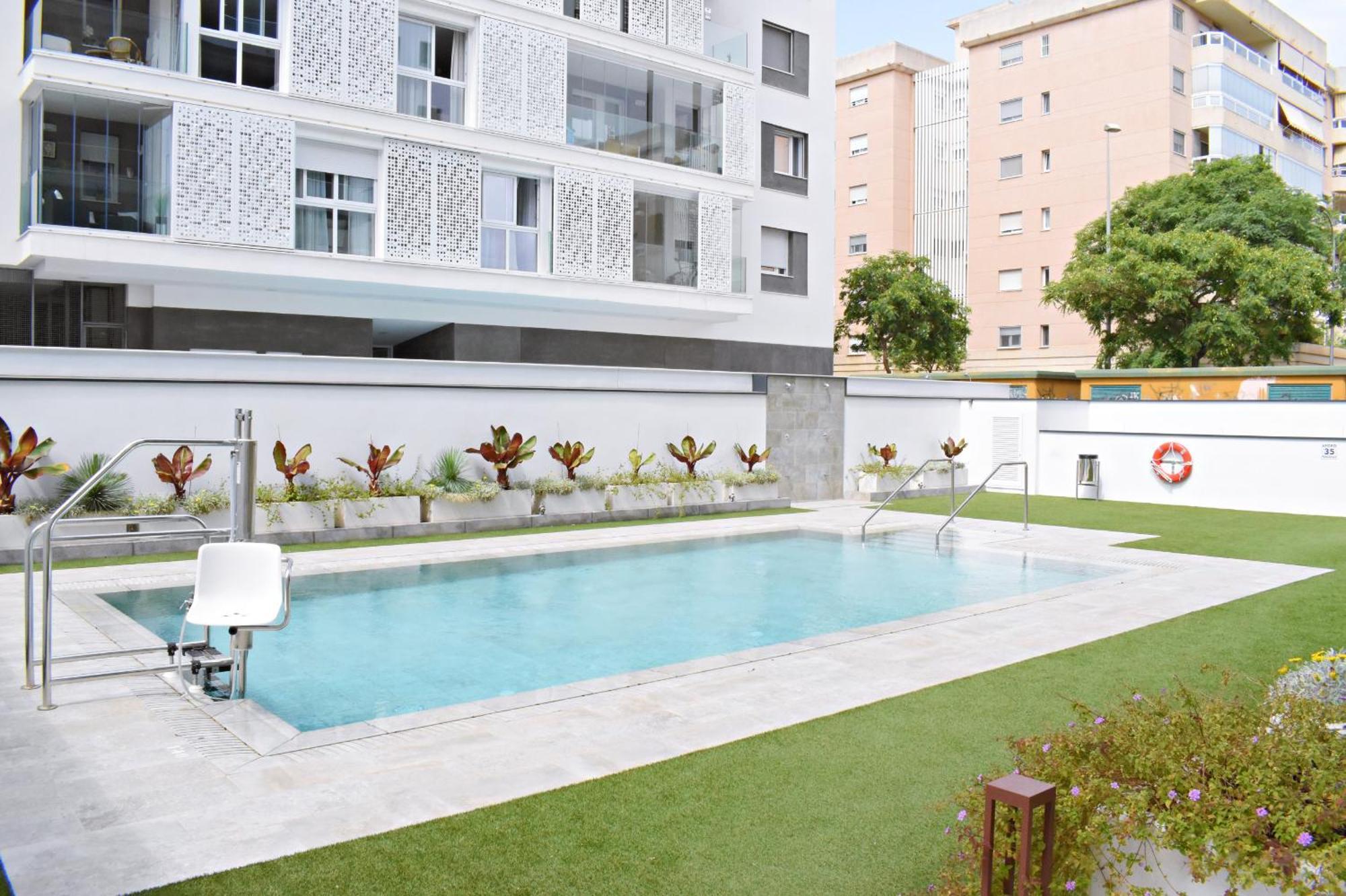 Amalia'S Home: Luminoso Apartamento Muy Cerca De La Playa Málaga Eksteriør bilde