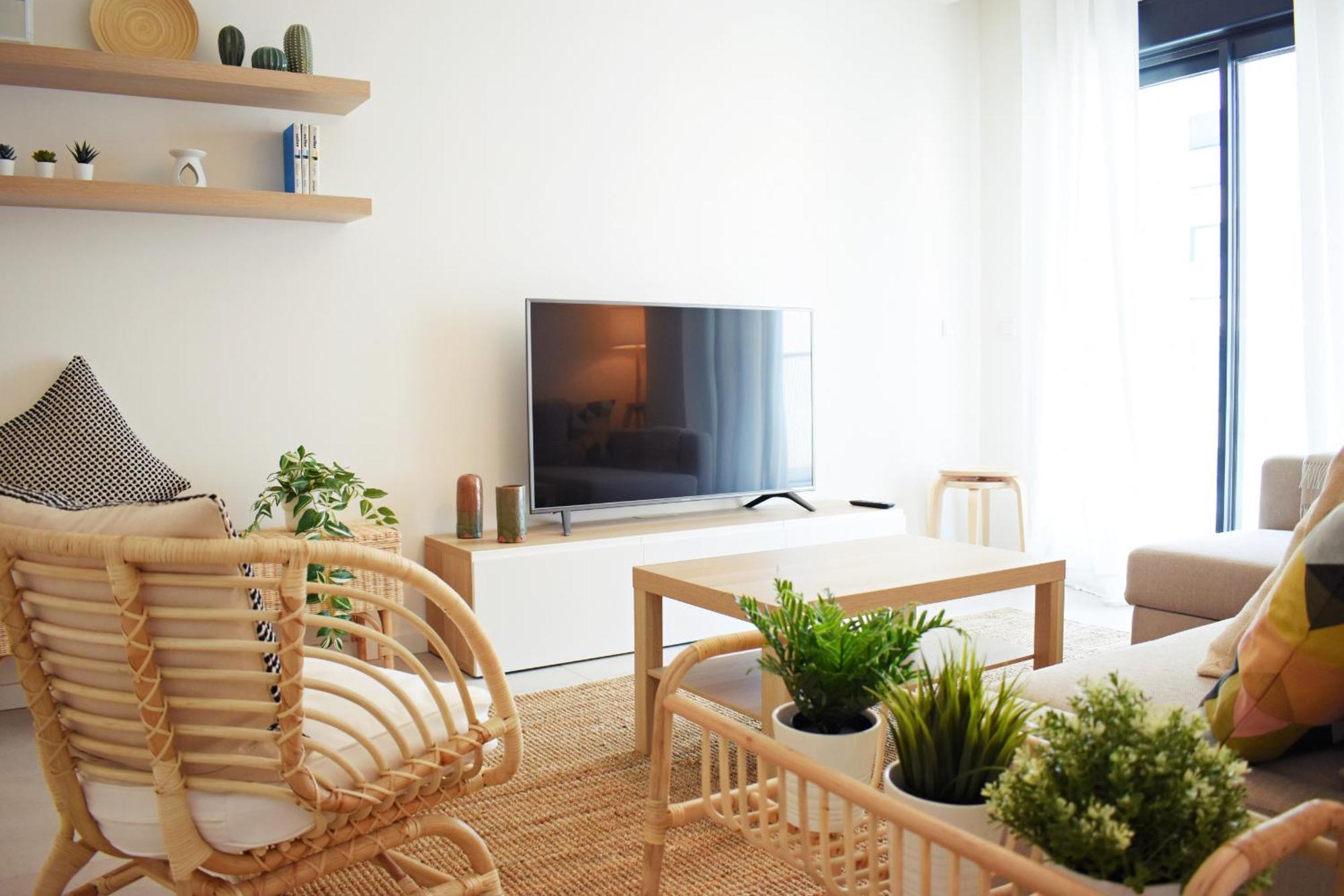 Amalia'S Home: Luminoso Apartamento Muy Cerca De La Playa Málaga Eksteriør bilde